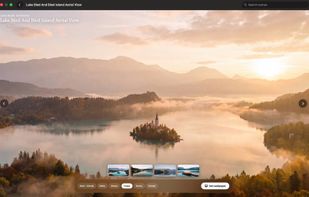 Chronoscape wallpaper matching real sunrise light
