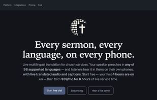 ChurchTranslator.AI screenshot 1