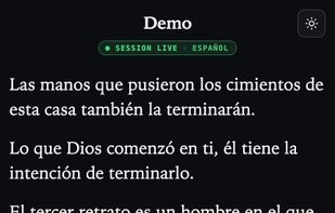 ChurchTranslator.AI screenshot 1