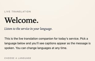 ChurchTranslator.AI screenshot 2