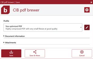 CIB PDF Brewer screenshot 1