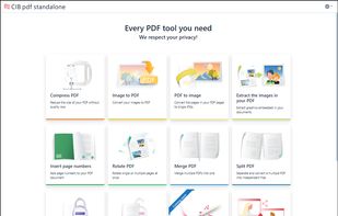 CIB PDF Standalone screenshot 1
