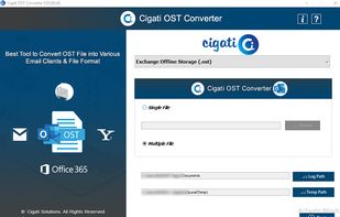 Cigati OST Converter screenshot 1
