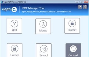 Cigati PDF Management screenshot 1