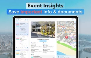 Access Events Insights

View all important information at a glance, including event type, start and end times, as well as any attached documents or notes.
