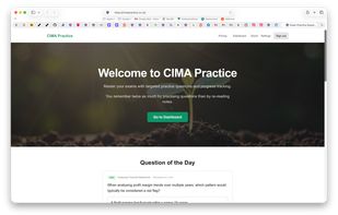 CIMA Practice screenshot 1