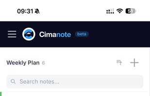 Cimanote screenshot 3