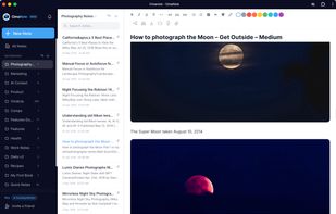 Cimanote screenshot 1