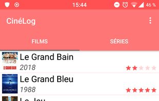 CineLog screenshot 1