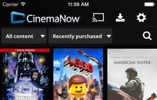 CinemaNow screenshot 1