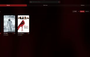 Watchlist (showing watched movies page)