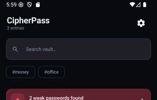 CipherPass screenshot 1