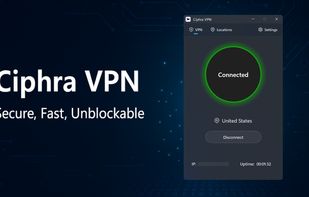 Ciphra VPN screenshot 1