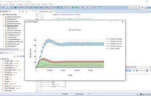 Dynamic Simulation of a Boost Converter