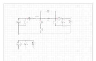Physical Schematic of a Boost Converter
