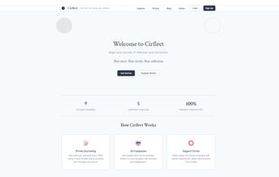 Cirflect Homepage