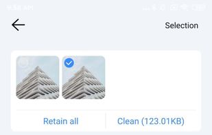 Android UI: Duplicate files found in Android phone's folders