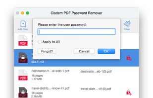 Cisdem PDF Password Remover screenshot 2