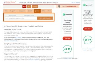 Citation Machine screenshot 1