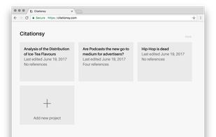 Citationsy screenshot 1