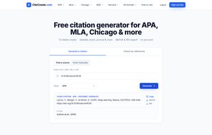 CiteCreate screenshot 1