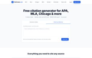 CiteCreate screenshot 1