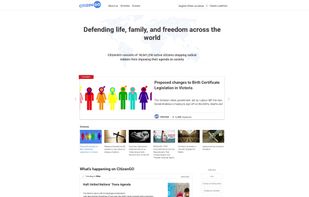 CitizenGO screenshot 1
