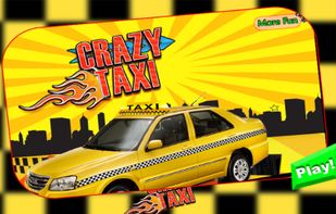 City Crazy Taxi Ride 3D screenshot 1