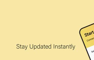 Notifications page, get alerts from activity and interactions. 
