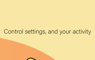 Control your settings, privacy, notifications, and more. 