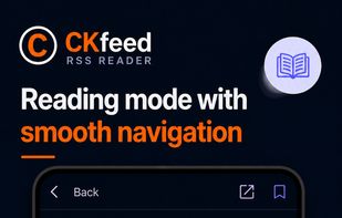 Comfortable reading mode built for fast and distraction-free browsing.
