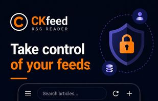 Organize RSS feeds your way with categories and clean navigation.