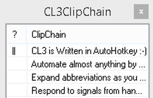 Clipchain