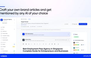 Craft your own brand articles and get mentioned by any AI of your choice