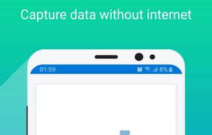 Clappia apps work offline. The data is synced whenever the user is back to an internet zone.