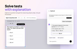 Solve tests