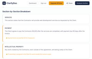 ClarifyDoc screenshot 3