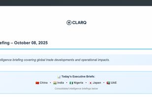 Live email header with selected topics