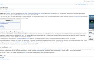 Classic mode for Wikipedia screenshot 1
