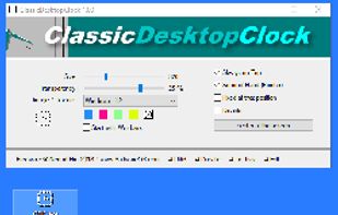 ClassicDesktopClock screenshot 2
