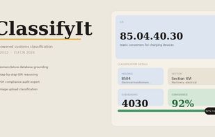 ClassifyIt - Customs Classification screenshot 1
