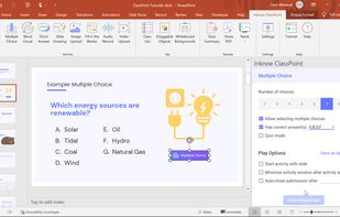 ClassPoint in PowerPoint