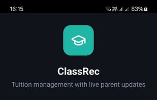 ClassRec screenshot 1