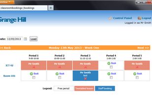 Classroombookings screenshot 1