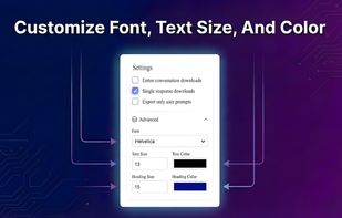 Claude Exporter Chrome Extension screenshot 2
