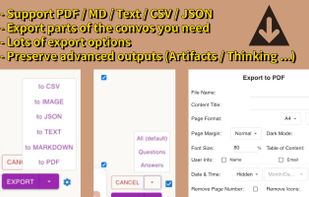 Claude Exporter screenshot 1