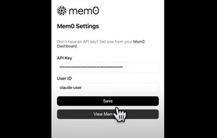 Claude Memory screenshot 1