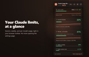 Claude Monitor screenshot 1