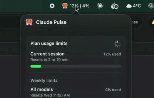 Claude-Pulse screenshot 1