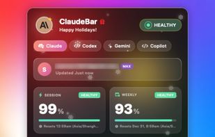 ClaudeBar screenshot 1